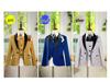 Boys' Silver Sequin Suit Set - Performance & Ceremony Outfit