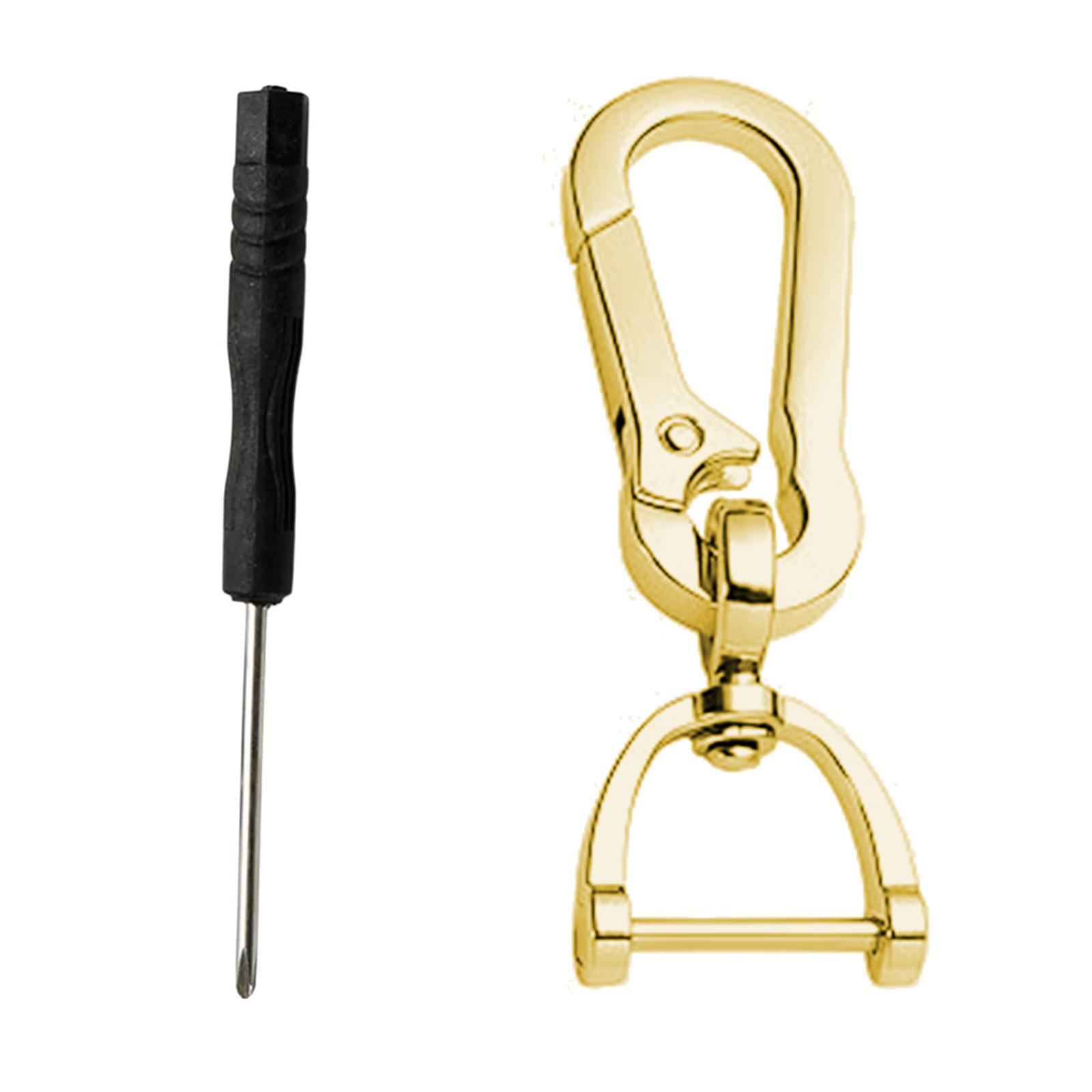 

Простой брелок в форме D, брелки из сплава, держатель для ключей, модные украшения для ключей, стильное украшение для ключей, текстура сплава для повседневного использования золотой