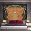 Golden Dawn Arkestra Third Eye Tapestry Wall Hanging Psychedelic Spiritual Decor for Bedroom Living Room Meditation Gift