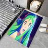 1pc U-Urusei Y-Yatsura Bathroom Absorbent Mats Anti-Slip Mats Home Decor Supplies Carpets Home Kitchen Floor Mats