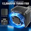 2 Pezzi 80000Lm Lampadine LED per Fari D3S 300W D1S D2S D4S D1R D2R D3R D4R Turbo LED CSP Tubo Doppio in Rame Luci per Fari BMW Benz Volvo 6000K Bianco