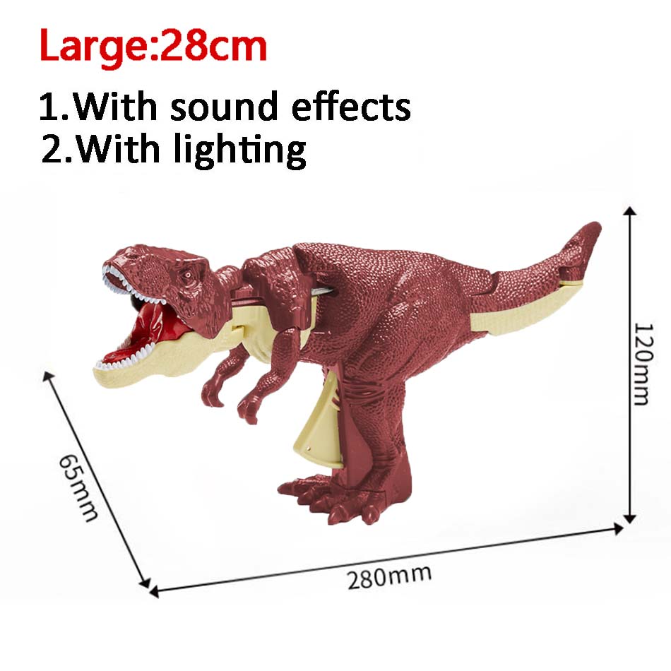 1-10pcs Stress Relieving Dinosaur for Children, Creative Toy with a Telescopic Spring Oscillation. Christmas Gift