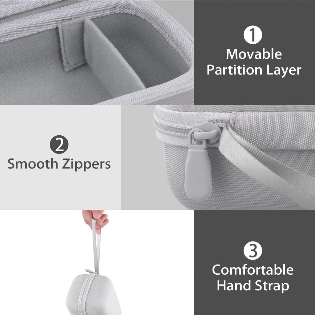 (Case only) Sony Wireless Speaker SRS-LS1 LinkBuds Speaker SRS-LS1 HC Storage Case, Off-White - co2CREA