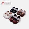 Spring 2026 Girls' Mary Jane Pearl Princess Baby Walker Shoes - Fashionable Soft Sole Leather Shoes