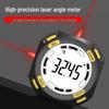 High-Precision Digital Inclinometer with Magnetic Angle Meter & Laser Level