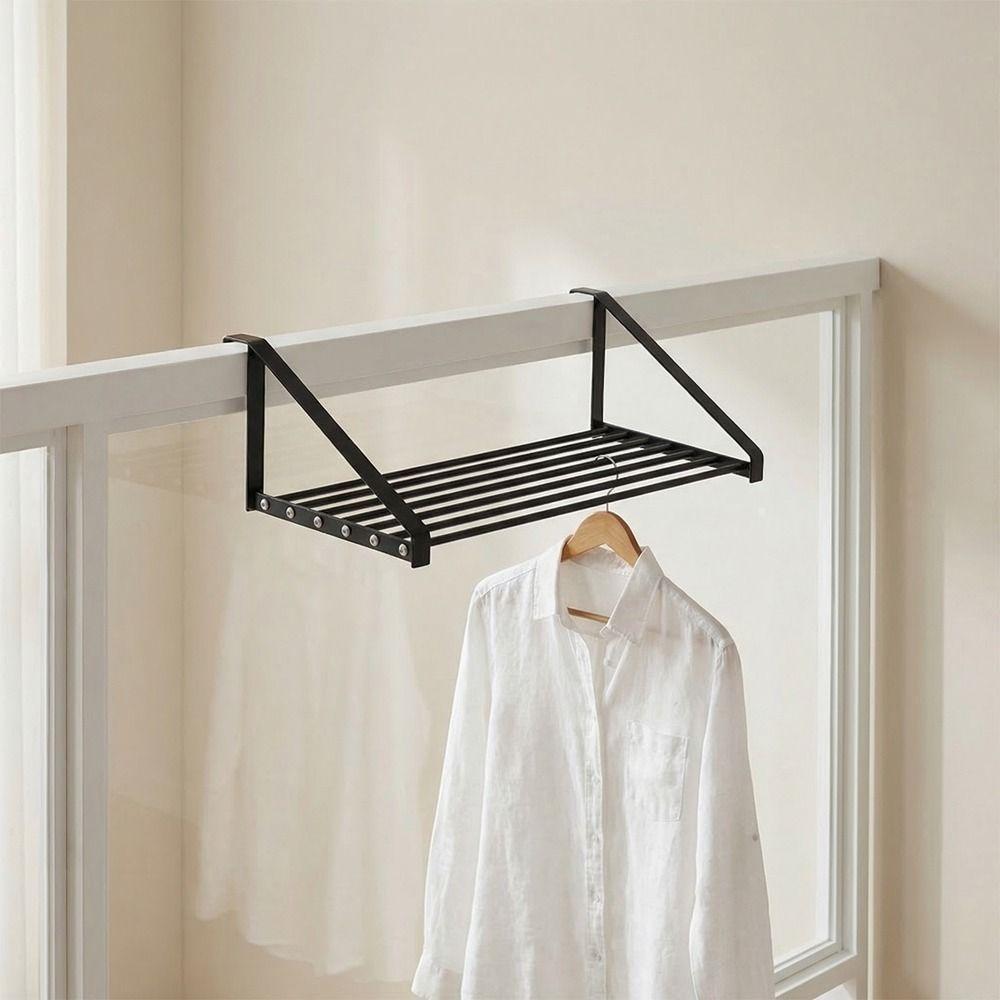 Space Saving Iron Shoe Drying Rack Large Capacity Shoe Rack Durable Plant Storage Rack  for Balcony