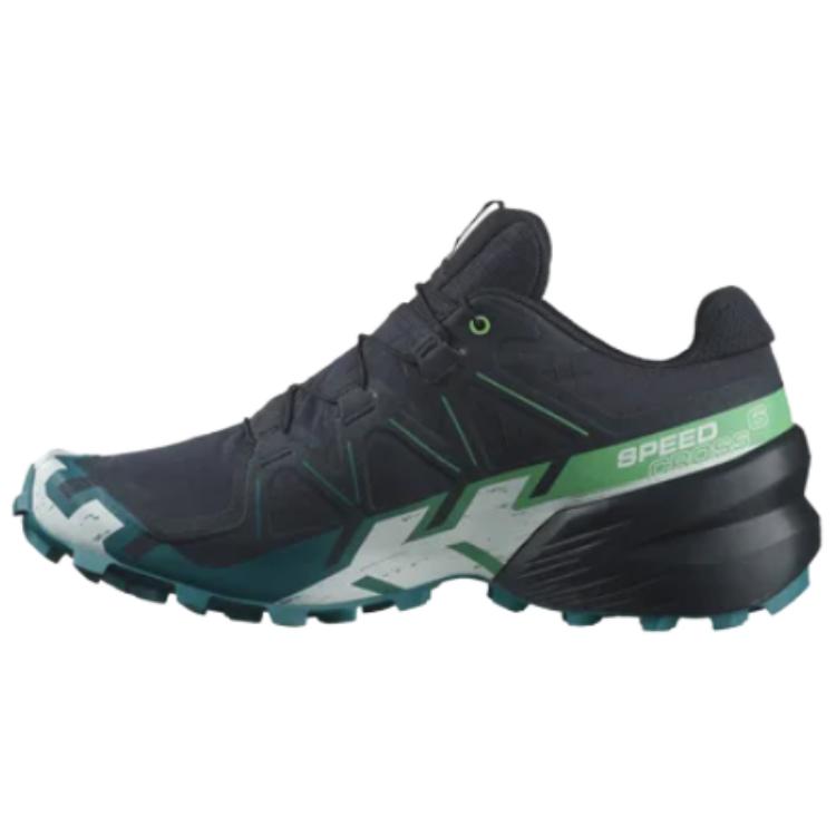 Salomon Speedcross 6 GORE-TEX Carbon Tahitian Tide Men Sneakers Black White L47465300 43⅓