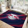 Tappeto in Velluto di Cristallo Design Calcio RB Leipzig Accogliente Non?Tappeto Stampato Antiscivolo per Camera da Letto Soggiorno Ingresso
