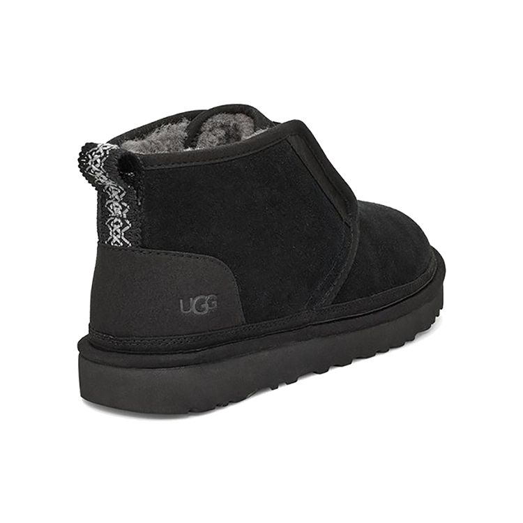 UGG Neumel Flex Warm Non-Slip Durable Fashionable Comfortable Ankle Snow Boots Men boots Black 1106995-BTNL