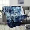 1pc starry sky themed blanket, polyester fabric, machine washable, suitable for bedroom and living room decoration
