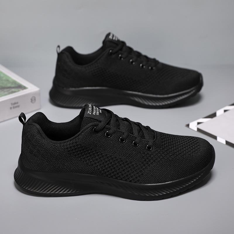 Summer men's shoes 2025 new sports shoes mesh lightweight breathable running shoes men's non-slip wear-resistant fashion casual shoes