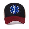 EMT Ambulans Tryckt Basebollkeps Herrar Damer Mode Sommar Nät Andningsbar hatt Casual Justerbar skärm Snapback-hattar