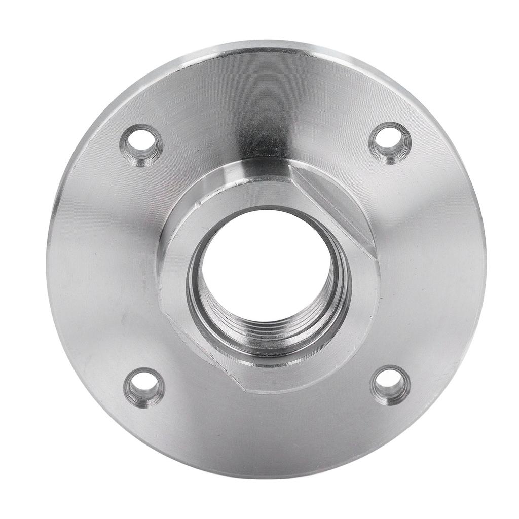 3-calowy uchwyt tokarski ze stali stopowej, tarcza czołowa do tokarki do drewna z 4 otworami na śruby do wrzeciona 1 cal x 8 TPI