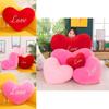 Niedliches herzförmiges Plüschkissen für Mädchen, dekorativ und weich, Geschenk für das Qixi-Fest