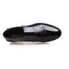 Marke Herren Business Lederschuhe Mode Spitzschuh Rutschfest Oxford Kleiderschuhe Herrenschuhe Klassischer Reißverschluss Lässige Laufschuhe 38-48