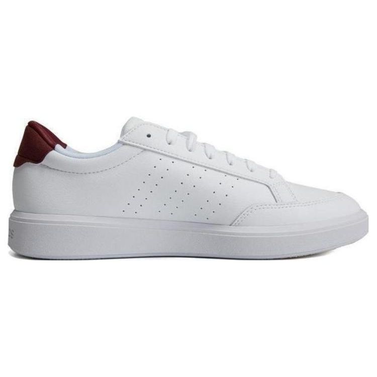 Adidas Neo Nova Court Non-Slip Durable Breathable Low-Top Skate Shoes Men Sneakers White H06234