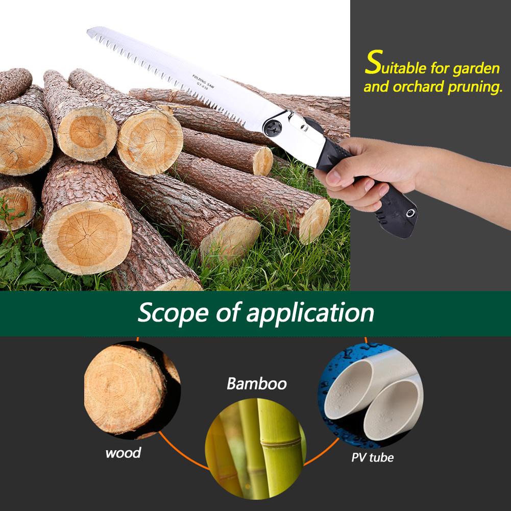 235mm Practical Portable Folding Hand Saw Landscape Garden Orchard Pruning Cutting Tool