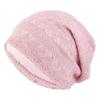 Lace Slouchy Beanie Rhinestone Rhinestone Skull Cap Fashion Stretch Turban  Women