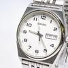 Used 457 SEIKO Men's Watch Quartz Day Date New Battery Working