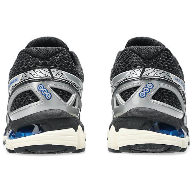 Asics Gel Kayano 20 Black Silver Blue 1203A388-001 Unisex