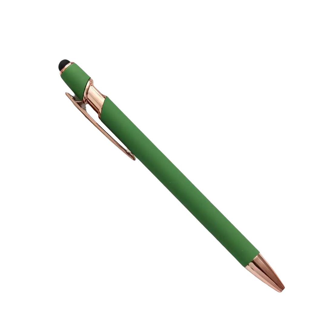 Meiji Touch Screen Capacitive Metal Ballpoint Pen with Aluminum Barrel and Printed Logo