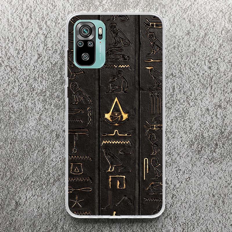 Sacred Eye of Horus Egypt Fresco Print Soft Case for Xiaomi Redmi Note 14 13 14S 12S 11S Phone Shell 10 Pro Plus 11E 11T 12 11 1