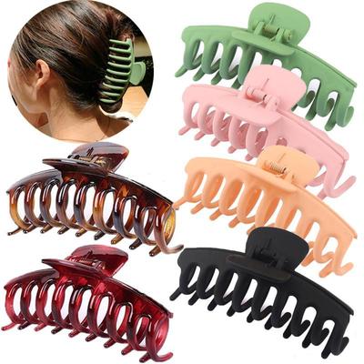 Matte Große Haarklammer Hai - Drachenknochen Hochsteckfrisur & Pferdeschwanz Accessoire