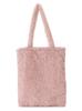 gelato pique EC Limited Eco Fur Tote Bag PWGB244767 Women's Pink PNK Free Size Soft Fluffy Shoulder Handbag Large Capacity