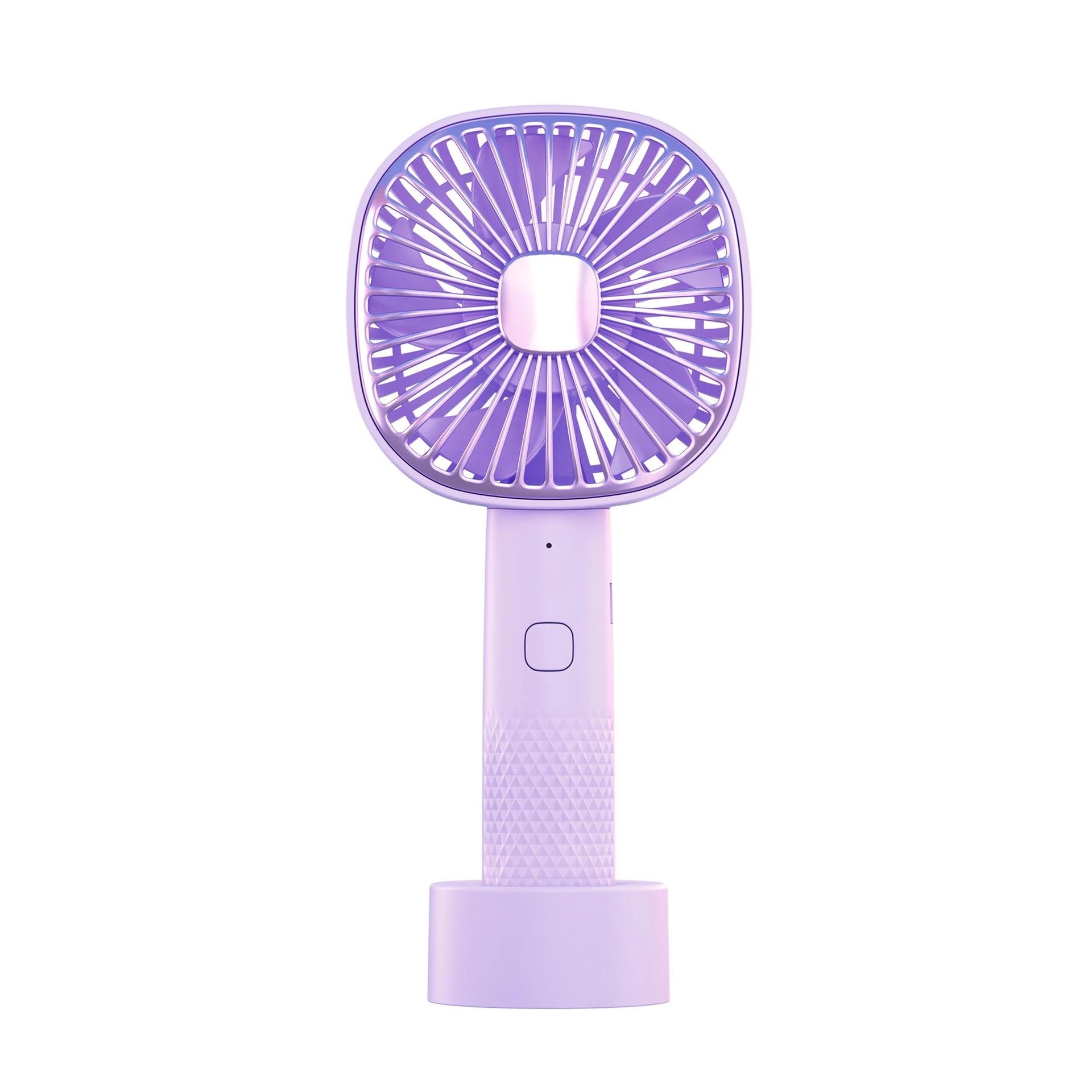 

2024 трансграничный новый USB небольшой вентилятор портативный перезаряжаемый мини портативный вентилятор небольшой вентилятор для общежития перезаряжаемый портативный вентилятор фиолетовый