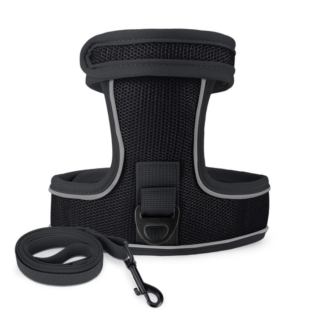 Polyester Cat Escape Proof Collar Strap Soft Cats Traction Belt Practical Cat Chest Strap  Training