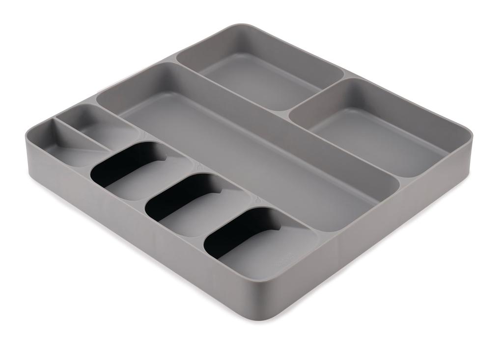 Joseph Joseph Cutlery Case, Tray, Storage, Drawer Organizer, Kitchen Drawer Organization, Large, Gray [Authentic] 85127