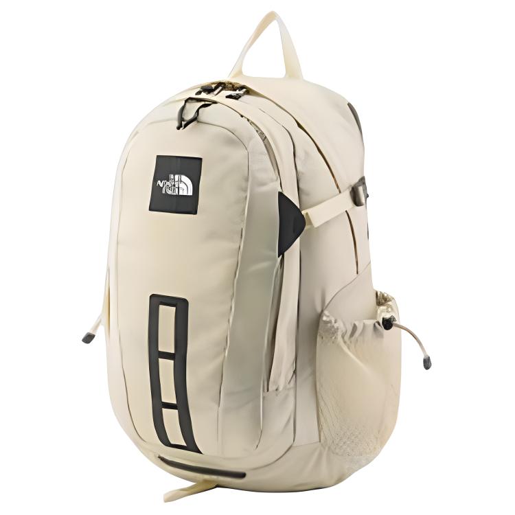 The North Face Hot Shot 30 Lässiger Sport-Logo-Rucksack Outdoor Unisex Rucksack Khaki NF0A3KYJ-4D5