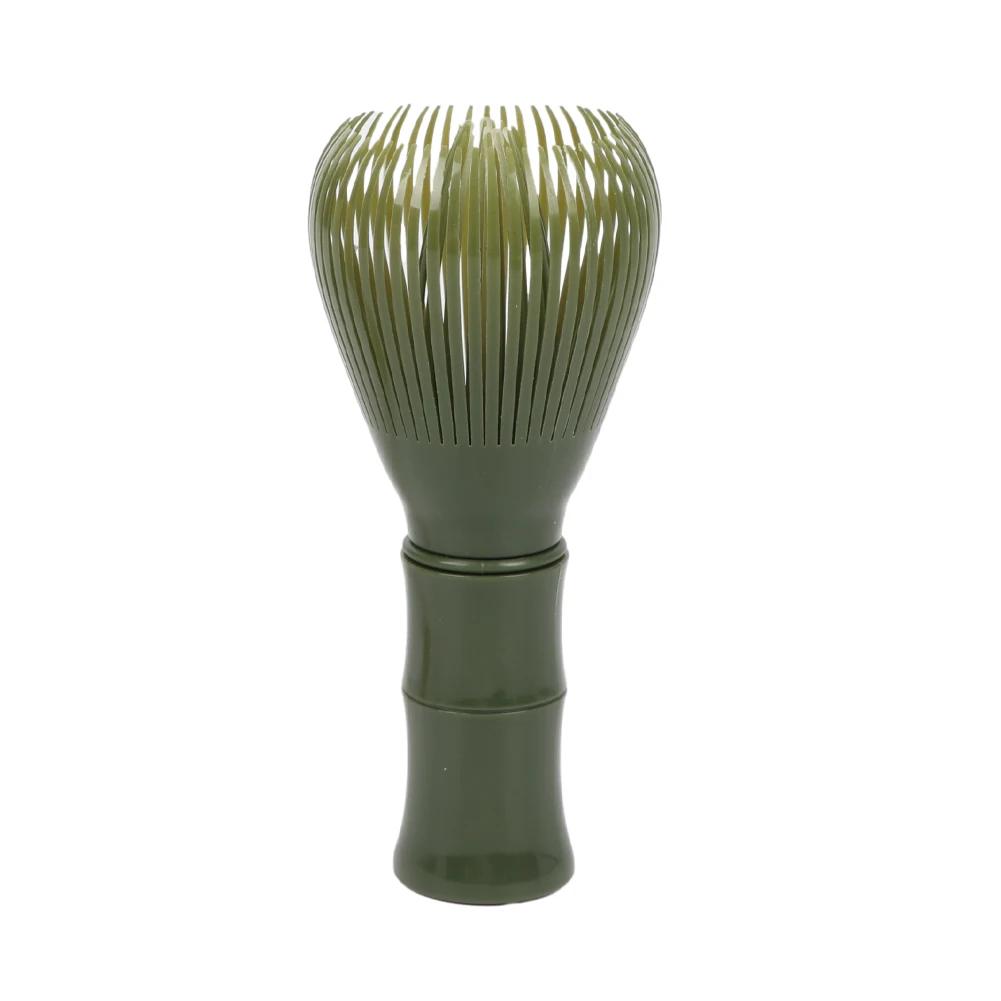 Matcha Green Tea Brush Traditional Matcha Whisk Reusable Resin Matcha Whisk Chasen Dishwasher Safe Matcha Whisk зелёный
