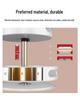 360-Degree Rotating Kitchen Spice Rack - Condiment & Oil Organizer