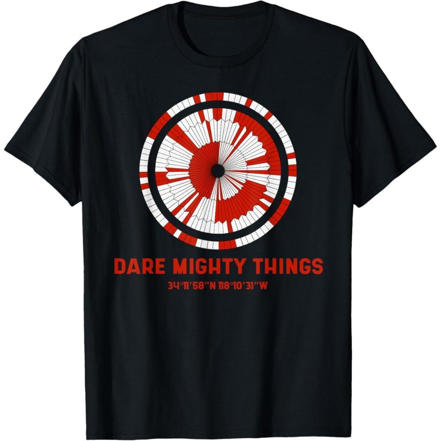 Dare Mighty Things Футболка с узором парашюта марсохода S