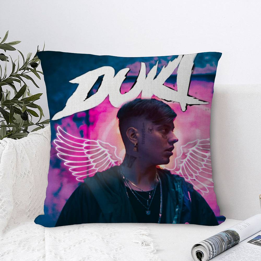 Fashion Rapper D-DUKIS Personalized Picture Text Home Decorative Pillows Household Gifts 45x45cm