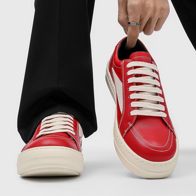 Autumn and winter new retro couple with the same multi-color board shoes low-top casual commuting jogging sneakers 87121-X