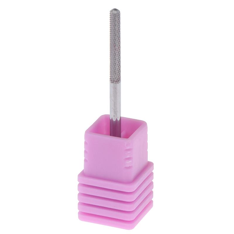 Tungsten Steel Nail Drill Bit Nail File Carbide Nozzle Gel Remover Nail Cleaner Millings Bit