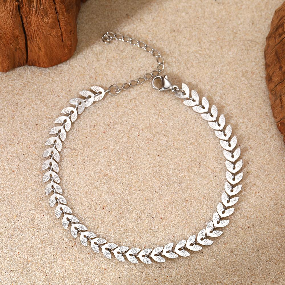 

Браслеты из нержавеющей стали Минималистичный кнопочный звеньевой Модный трендовый браслет для мужчин женщин Готический циркон Подарок другу на вечеринку