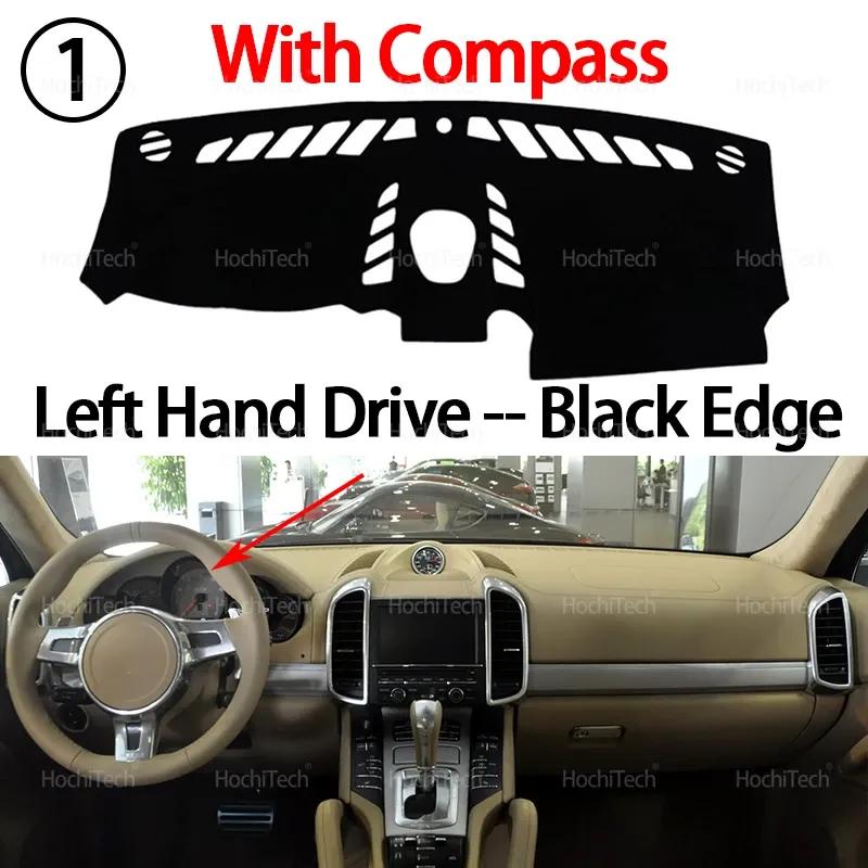 Car Dashboard Cover Avoid Light Pad Trument Platform Cover Mat Carpet for Porsche Cayenne 958 GTS 2010 2011 2012 2013-2016