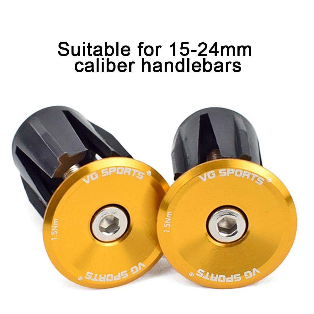 Ends Handlebar Cap Racing Cycling Handle Bar Plugs Road Bike Grip Useful