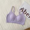 Thin seamless nude underwear women's small breasts gather, anti-light, large breasts show small breasts, bra anti-hanging and breathable