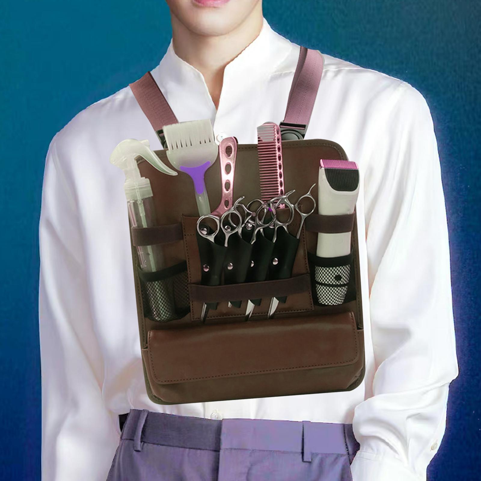 

Barber Chest Bag Hairdresser Scissor Bag Space Saving Practical Versatile