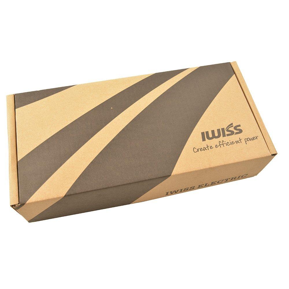 IWISS LAN Cable Making Tool Kit: Crimping Pliers (with Stripper), LAN Cable Tester, Connectors (100 pieces, Solid Wire, CAT6 Compatible), Storage Bag