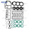 OVERSEE 688-W0001-00 Boat Gasket Kit For Yamaha Parsun 85HP Outboard Engine Motors