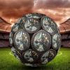 Steampunk Airplane Adventure Round Football Size 5 Adult Ball Suitable for Training Matches and Outdoor Team.