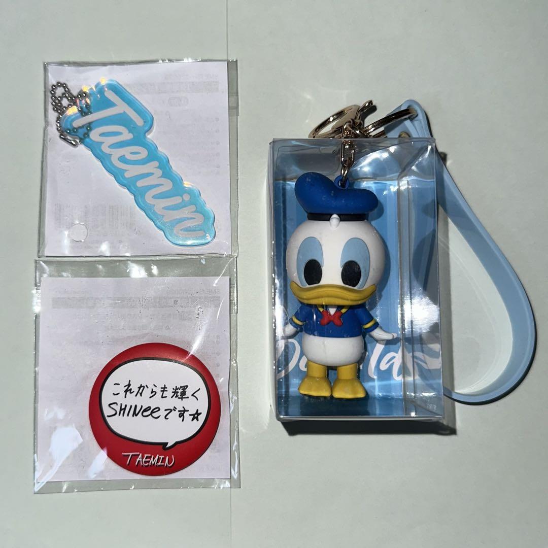 

[Б/У] SHINee Тэмин Именной Брелок Значок SW VI Дональд Корея