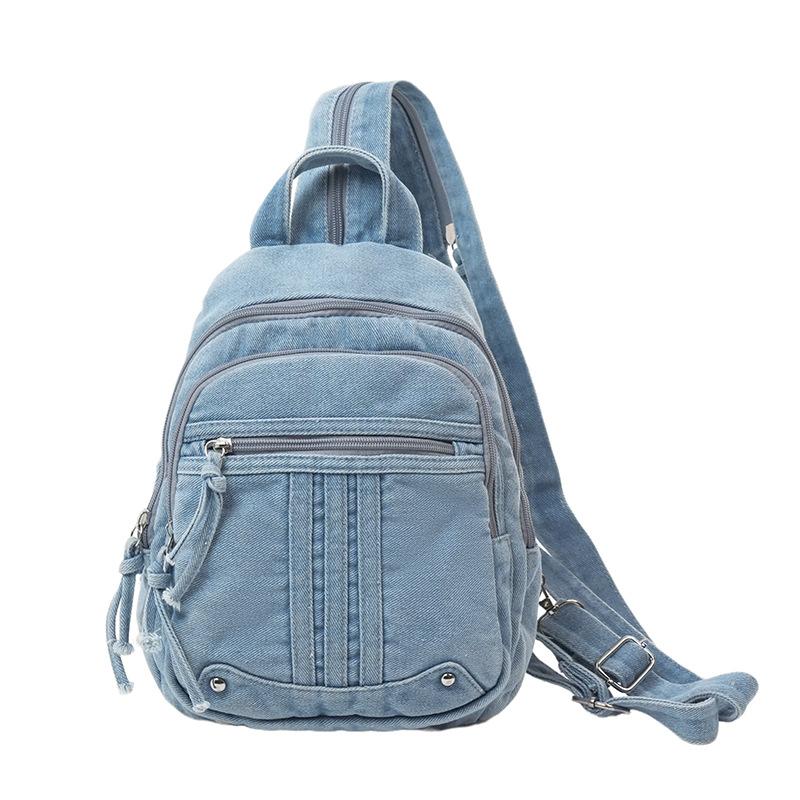 Bull Backpack Large Capacity Multi-Pocket Retro Backpack
