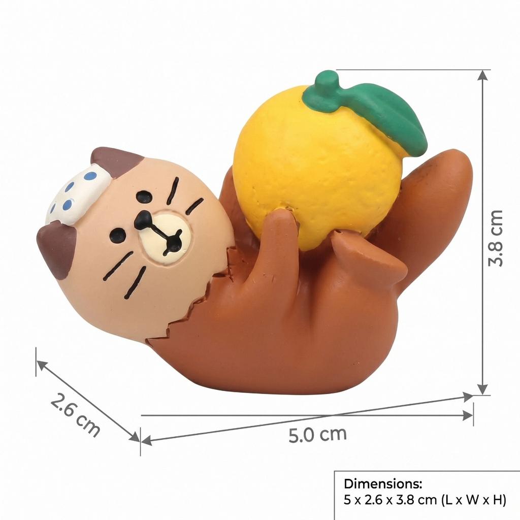 Miniature Cat Figurines, Cute Resin Panda Sculpture for Shelf, Desk Decoration - Funny Desk Accessories - Perfect Cute Car Desk Decor
