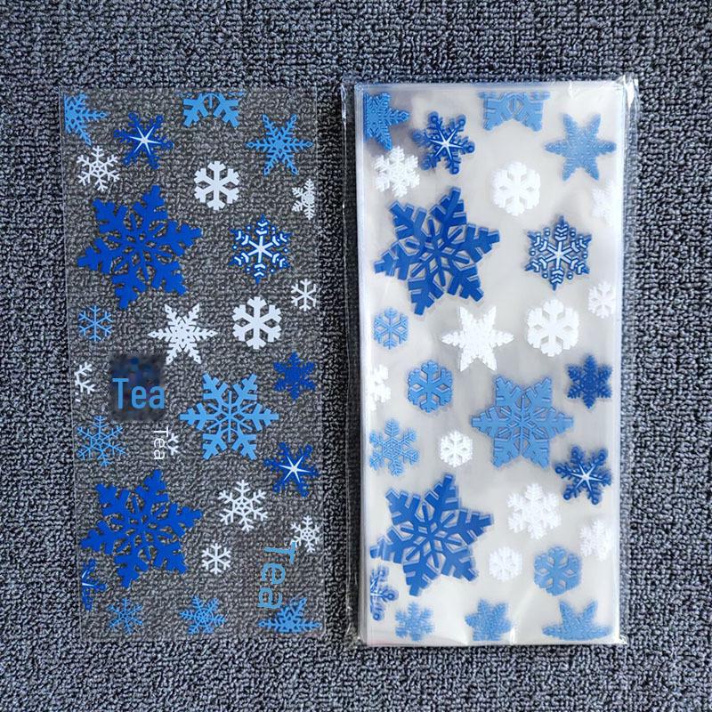 Clear OPP Flat Pocket Bag for Cookies and Christmas Candy